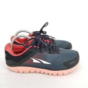 B29 Women's Altra Olympus 3.5 Gaiter Trap Shoes • Size 8.5 • Red Black